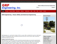 Tablet Screenshot of grp-engineering.com